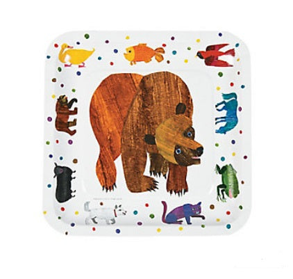 Brown Bear Dinner Plates (Set of 8)