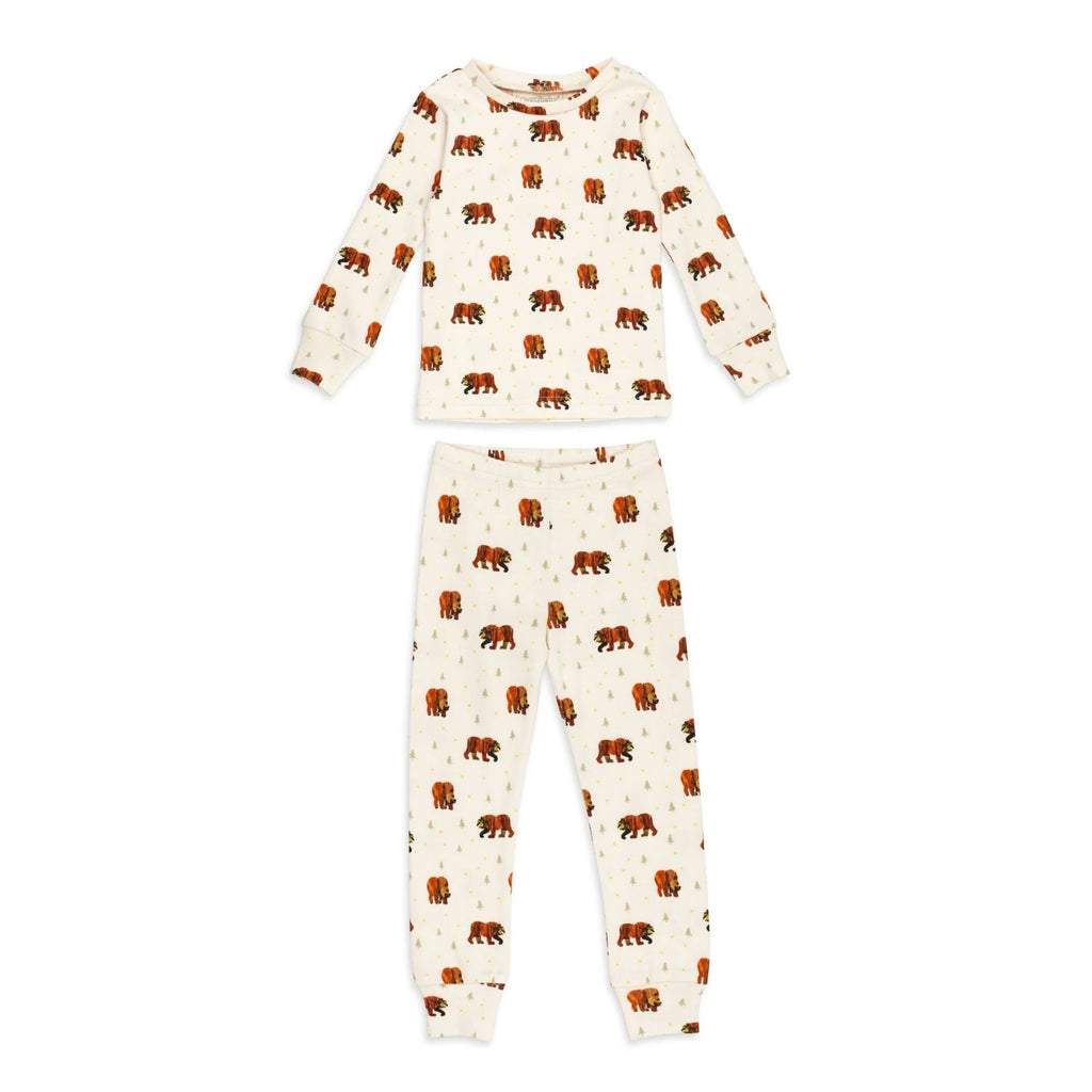 Brown Bear Pajama Set