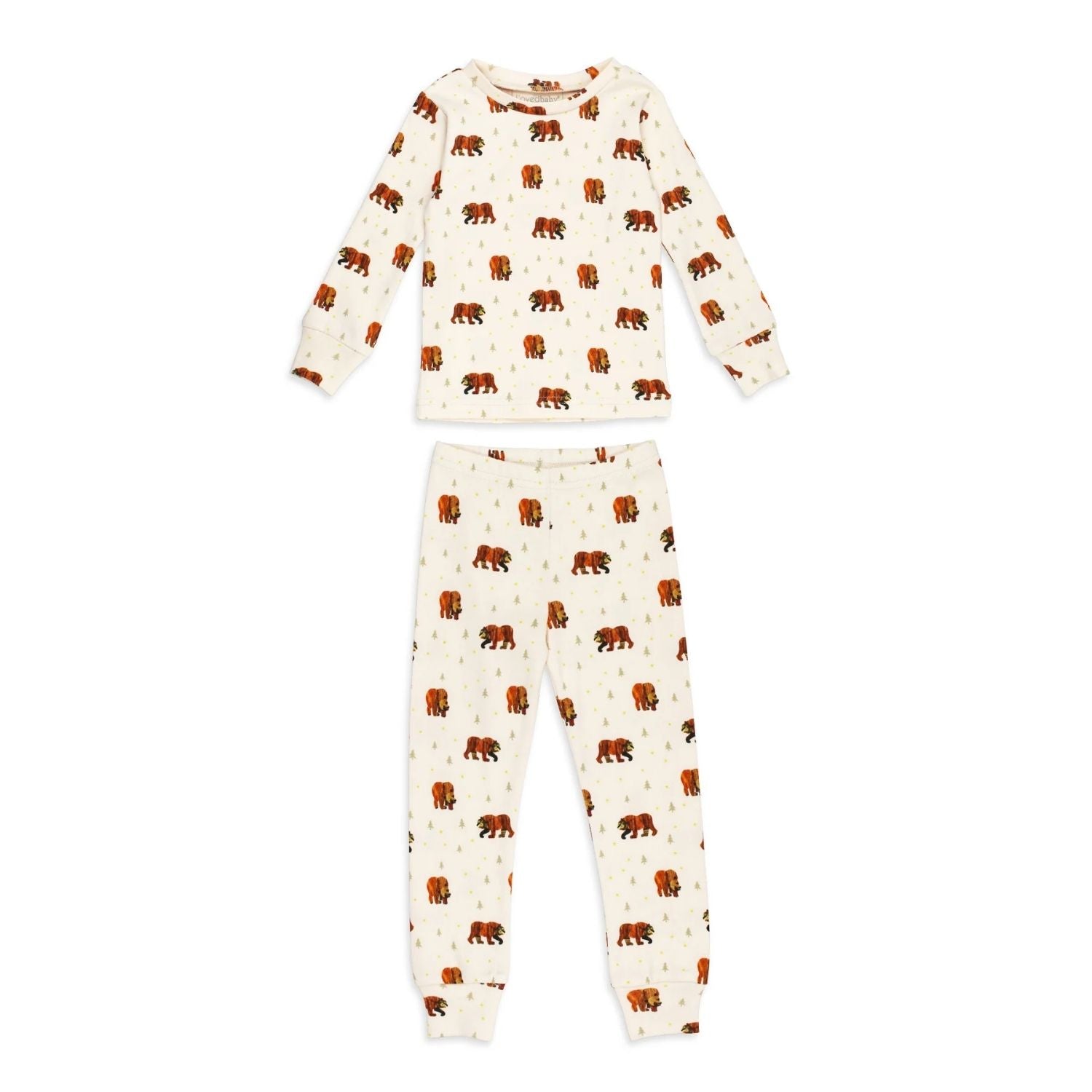 Brown Bear Pajama Set