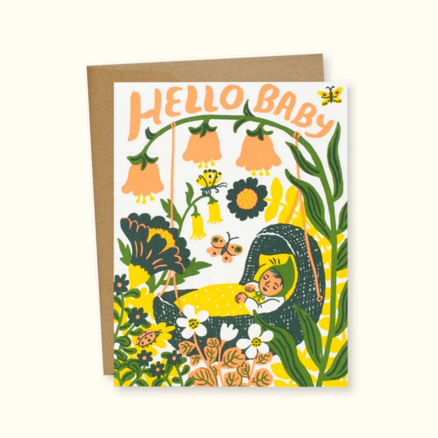 Card-Hello Baby Bassinet
