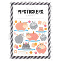 Sticker-Fuzzy Bathing Beauties