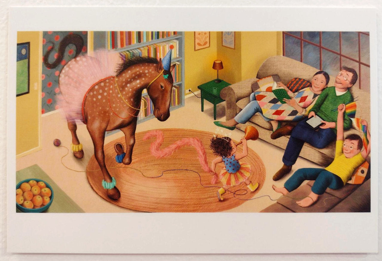 Postcard-Blackall If I Was a Horse