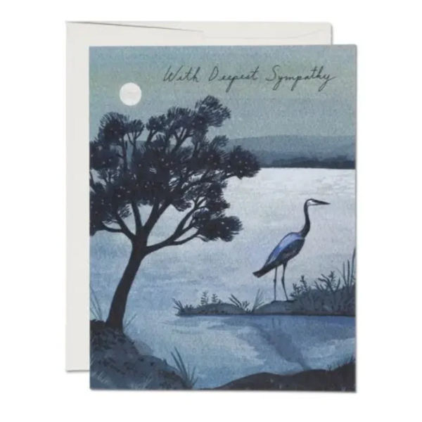 Blue Heron Card