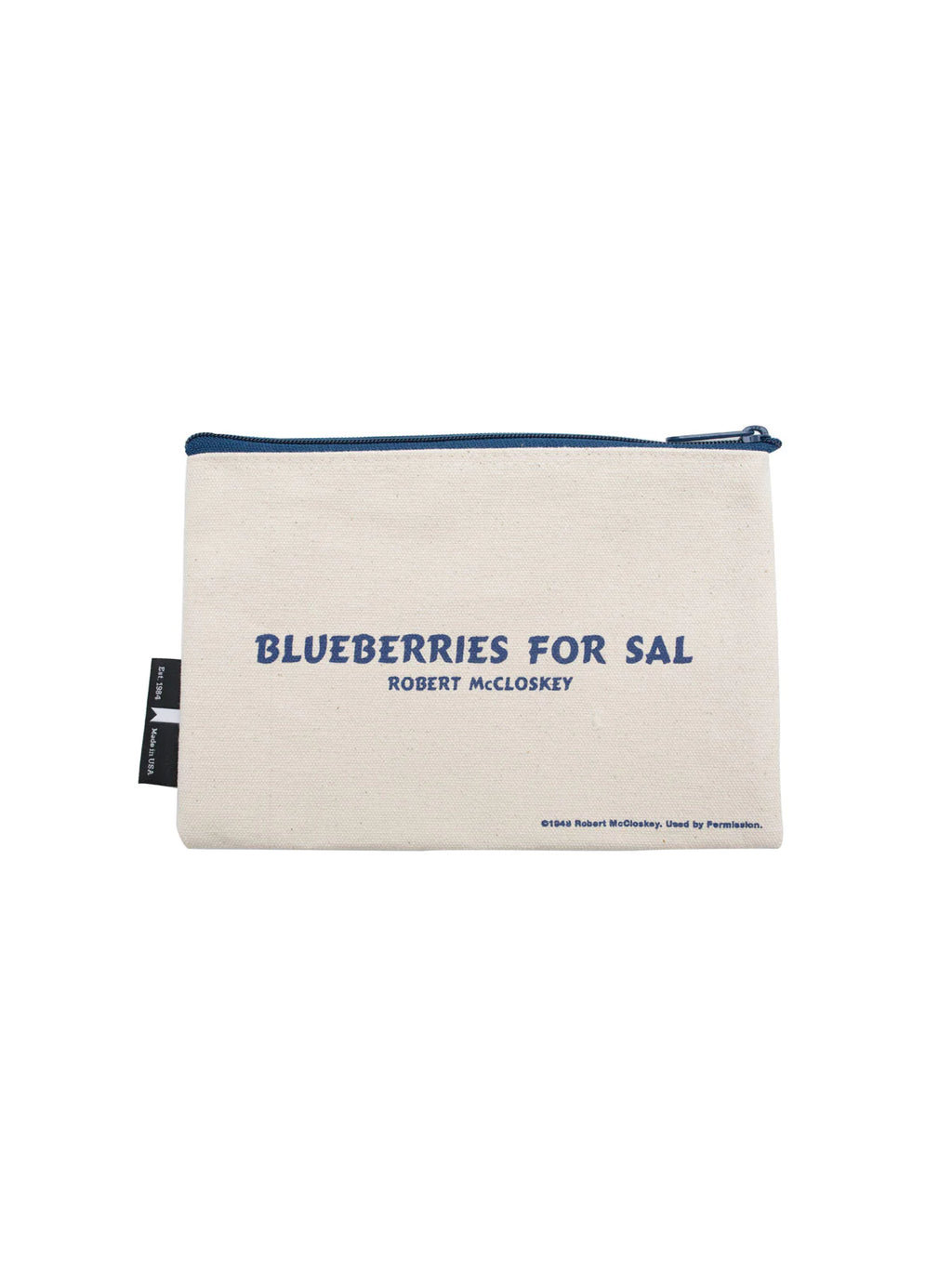 Blueberries for Sal Zipper Pouch