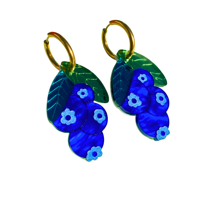 Blueberry Earrings