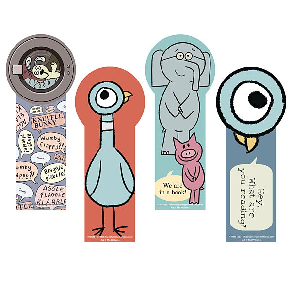 Bookmark-Mo Willems Die-Cut