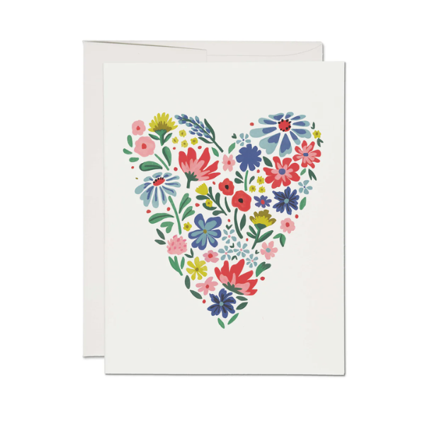 Card-Blossom Heart