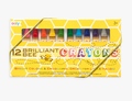 Brilliant Beeswax 12 Crayons