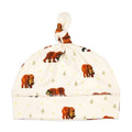 Brown Bear Knotted Baby Cap