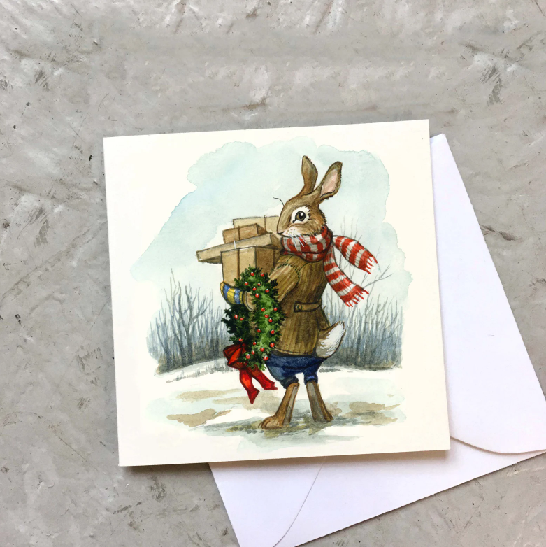 Card-Brown Paper Packages