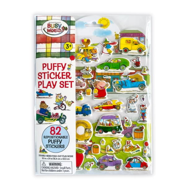 Busy World Puffy Sticker Play Set