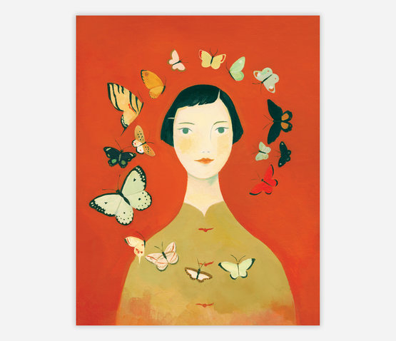 Print-Martin Butterfly Girl