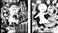 Nura Print-Baby in Bath/Girl with Toy
