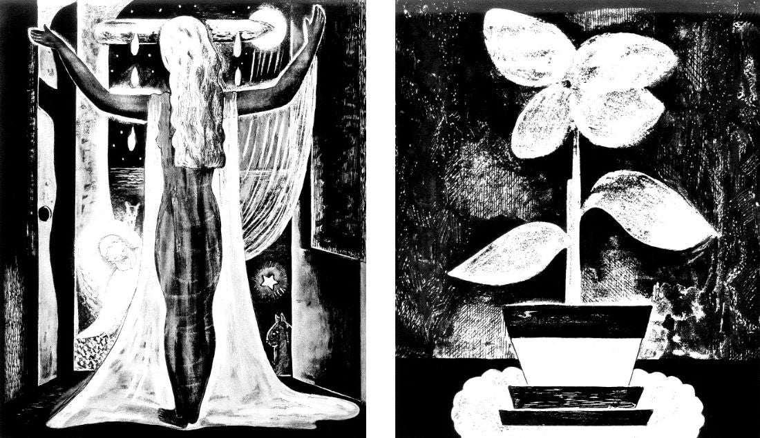 Nura Print-Flower/Woman