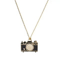 Camera Pendant Necklace