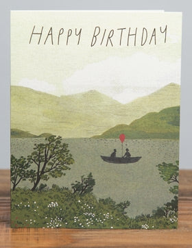 Card-Canoe Balloon