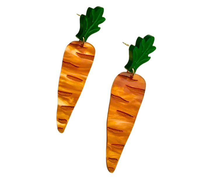 Carrot Earrings