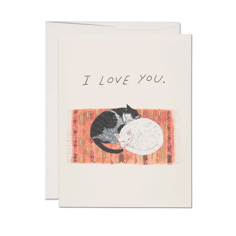 Cat Cuddle Card