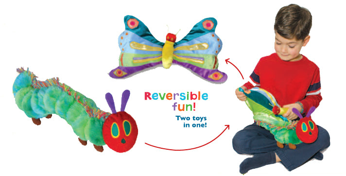 Very Hungry Caterpillar Reversible Caterpillar/Butterfly