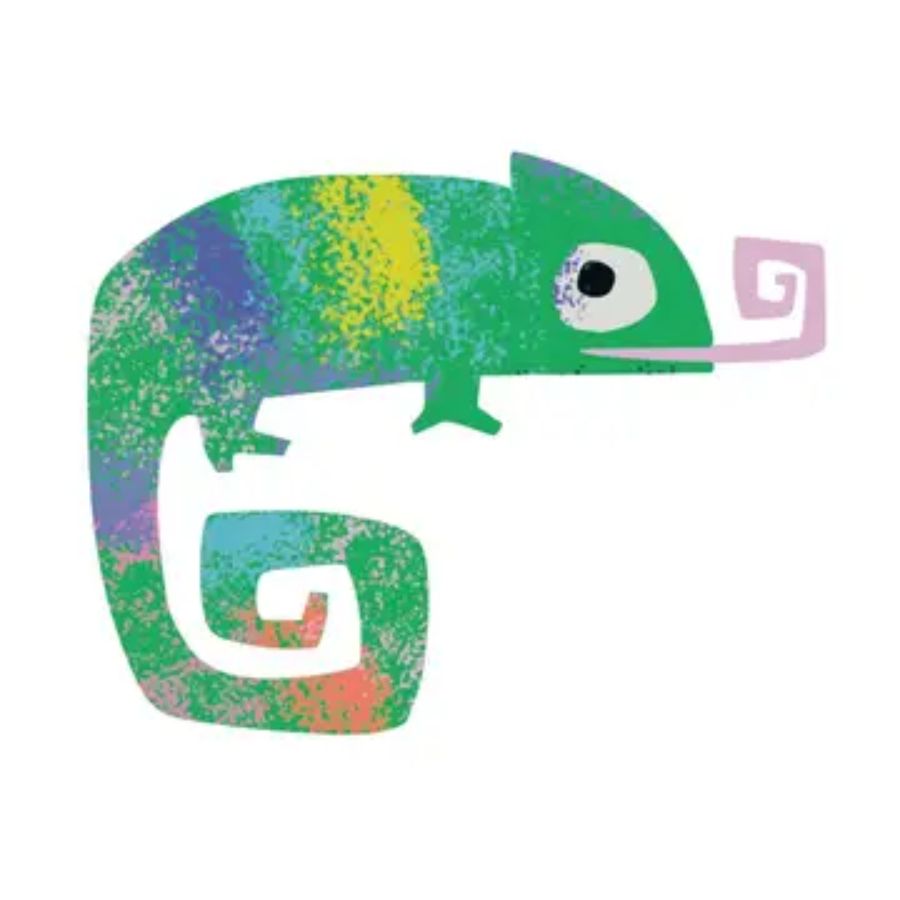 Chameleon Tattoo Pair