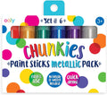 Chunkies Paint Sticks Metallic (Set of 6)
