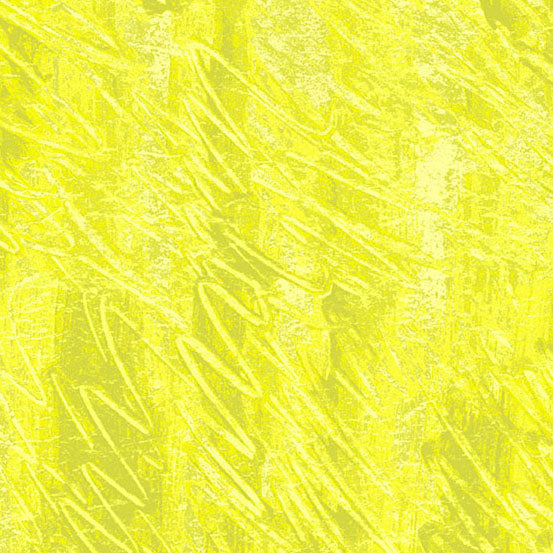 Fabric-Citrus Yellow Brushstroke
