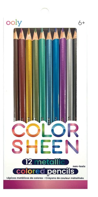 Color Sheen Metallic Colored Pencils