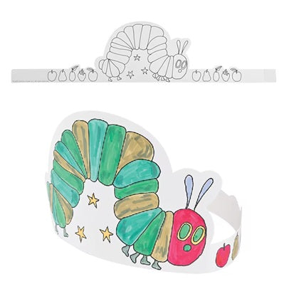 Color Your Own Caterpillar Crown