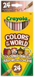 Colored Pencils-Crayola Colors of the World Skin Tone