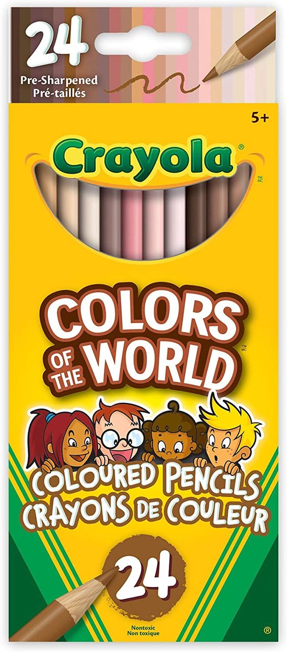 Colored Pencils-Crayola Colors of the World Skin Tone
