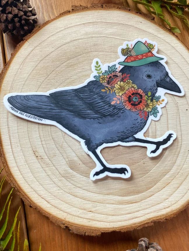 Corvid Sticker
