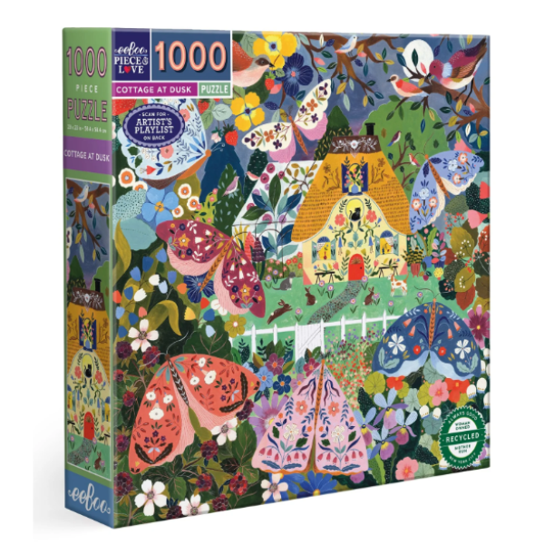 Puzzle-Cottage at Dusk