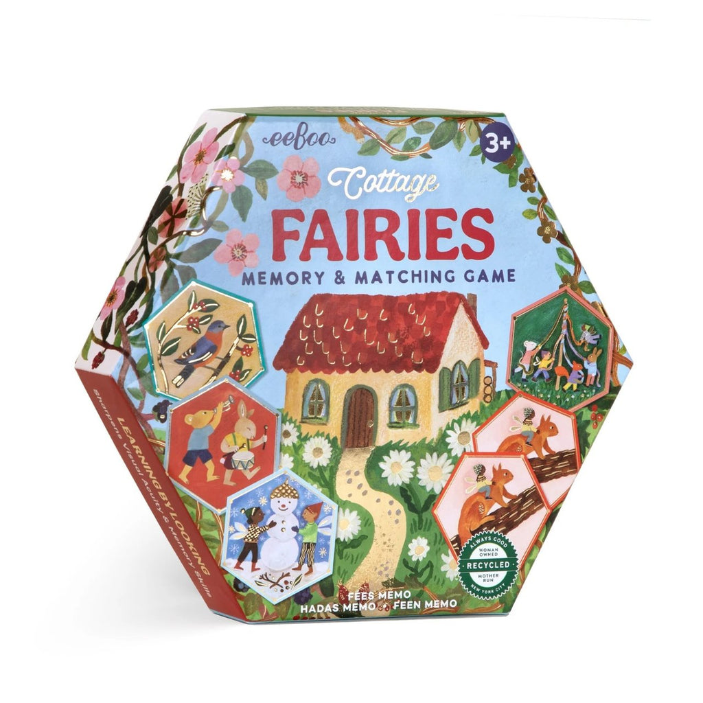 Cottage Fairies Memory and Matching Game