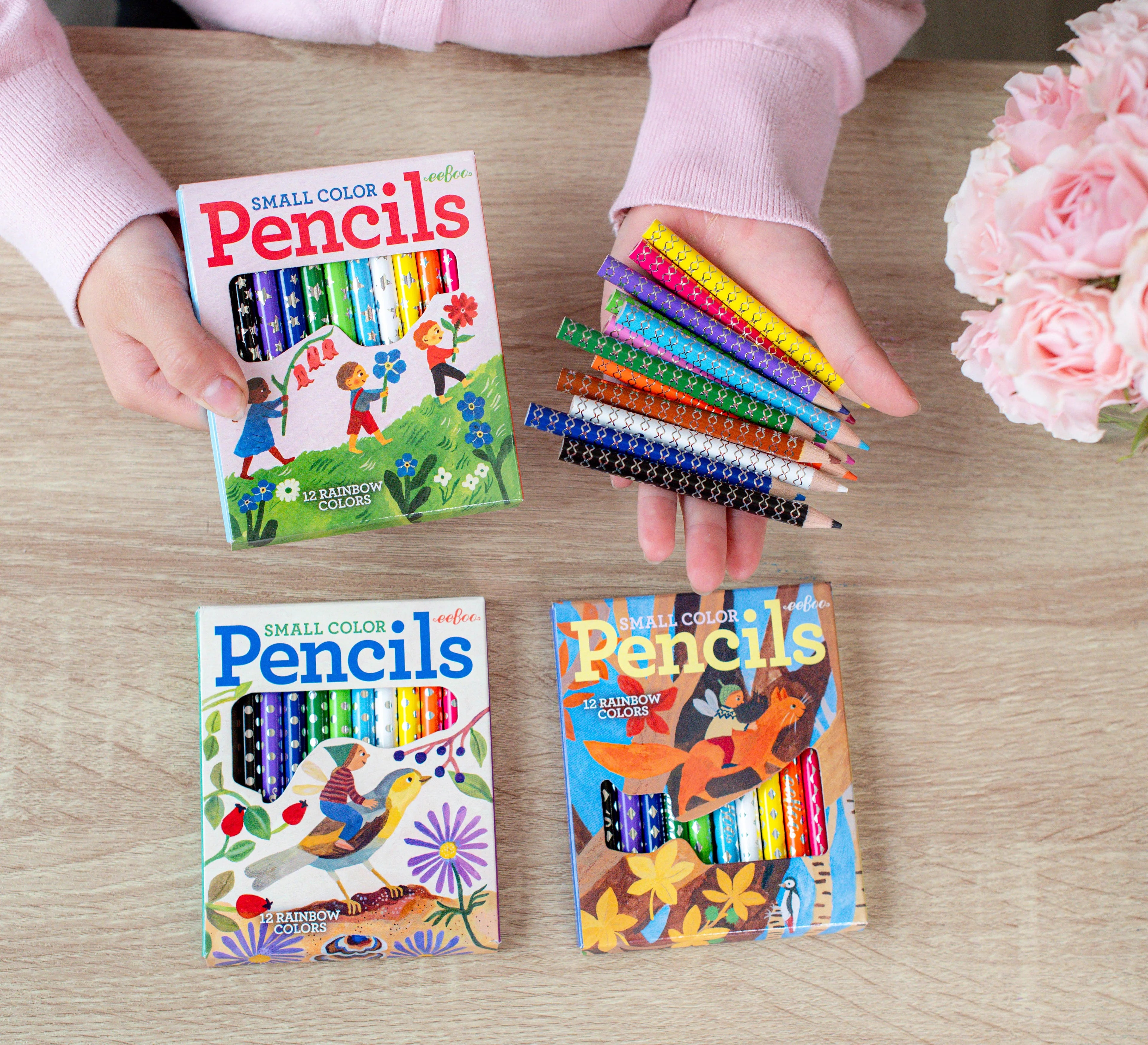 Cottage Fairies Mini Colored Pencils Assorted