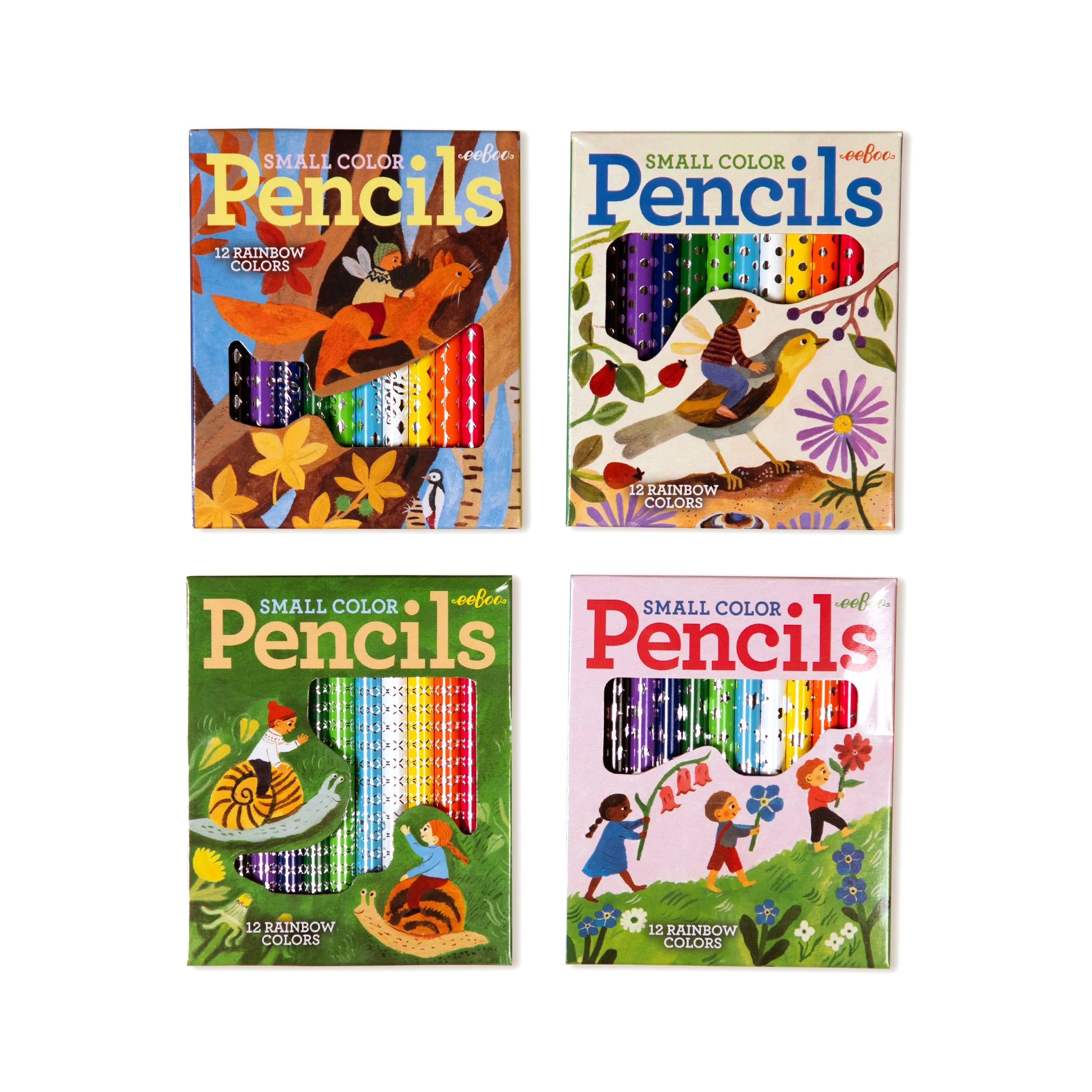 Cottage Fairies Mini Colored Pencils Assorted