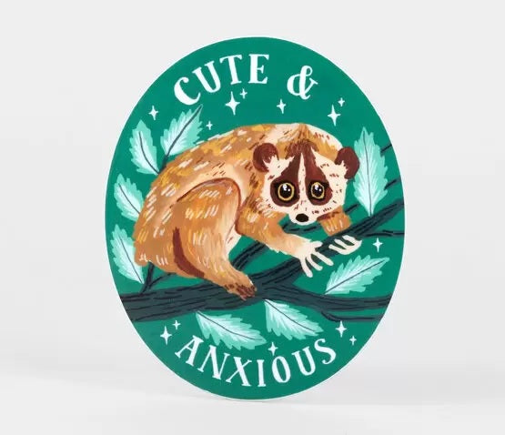 Sticker-Cute and Anxious
