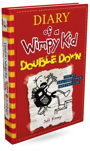 Diary Wimpy Kid #11 Double Down-Autographed