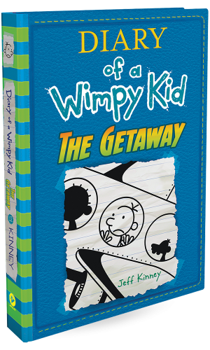 Diary Wimpy Kid #12 Getaway-Autographed