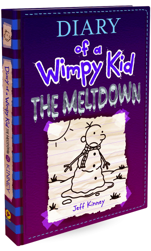 Diary Wimpy Kid #13 Meltdown-Autographed