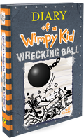 Diary Wimpy Kid #14 Wrecking Ball-Autographed