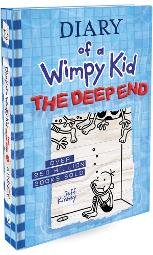 Diary Wimpy Kid #15 Deep End-Autographed