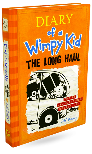 Diary Wimpy Kid #9 Long Haul-Autographed