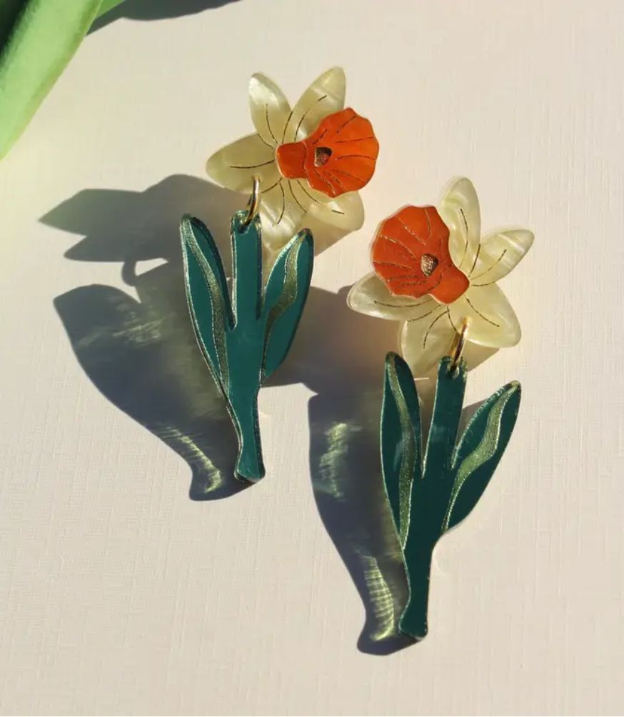 Daffodil Earrings
