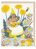 Dandelion Baby Card
