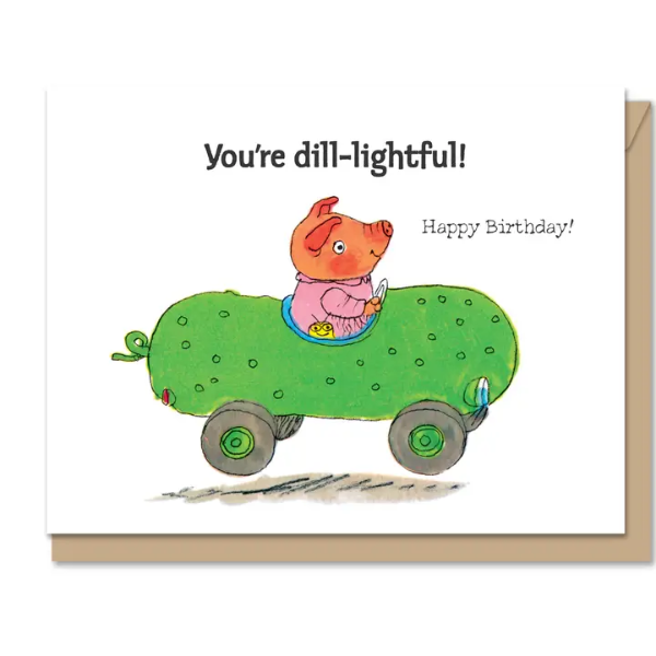 Dill-lightful Birthday Card