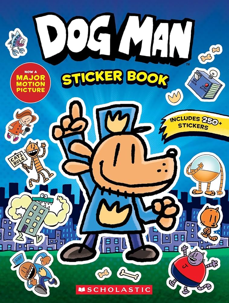 Dog Man Official Sticker Book