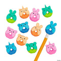 Donut Animal Eraser Pencil Toppers