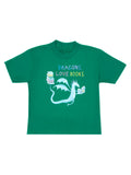 Dragons Love Books Youth T-Shirt