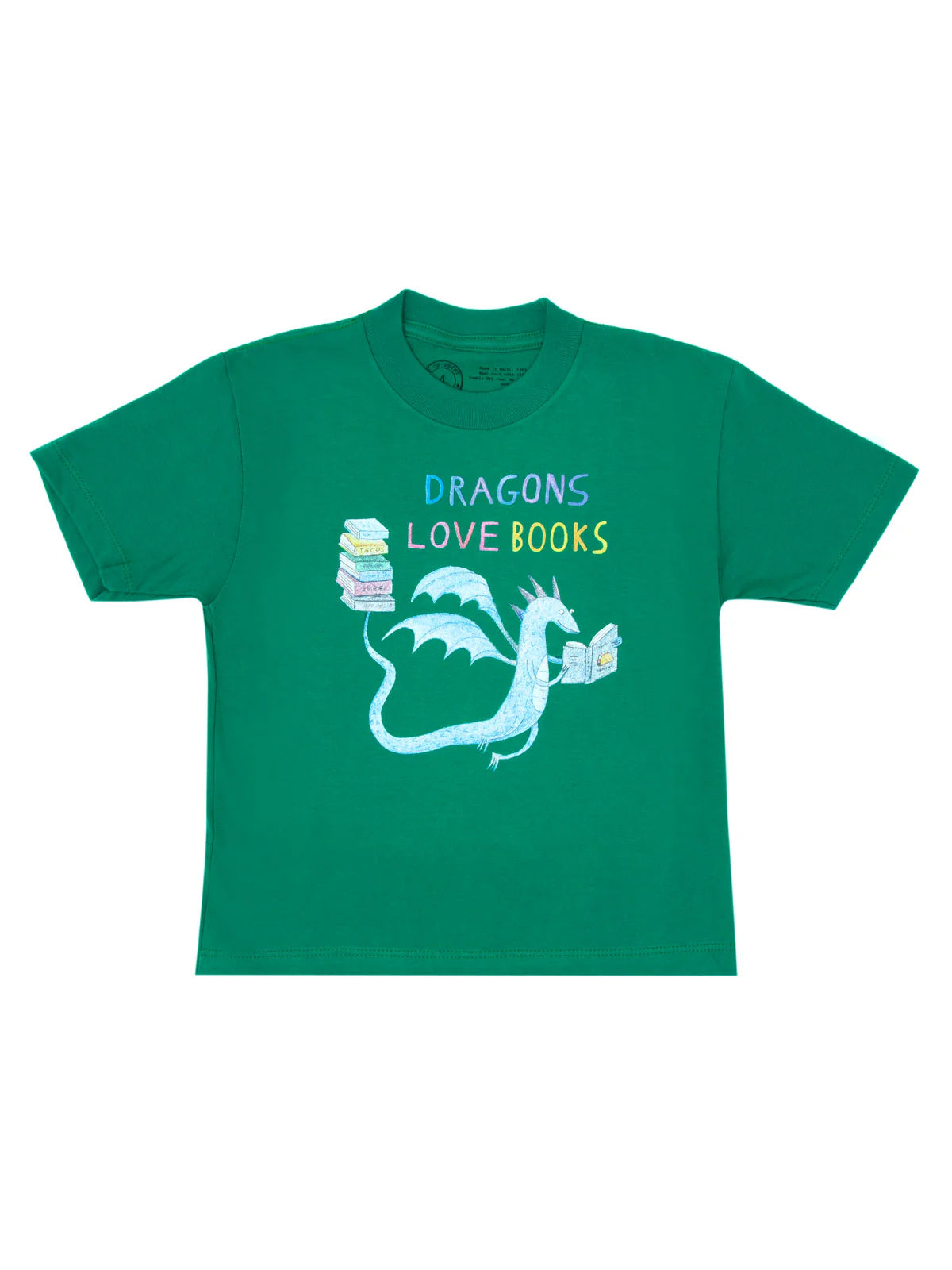 Dragons Love Books Youth T-Shirt