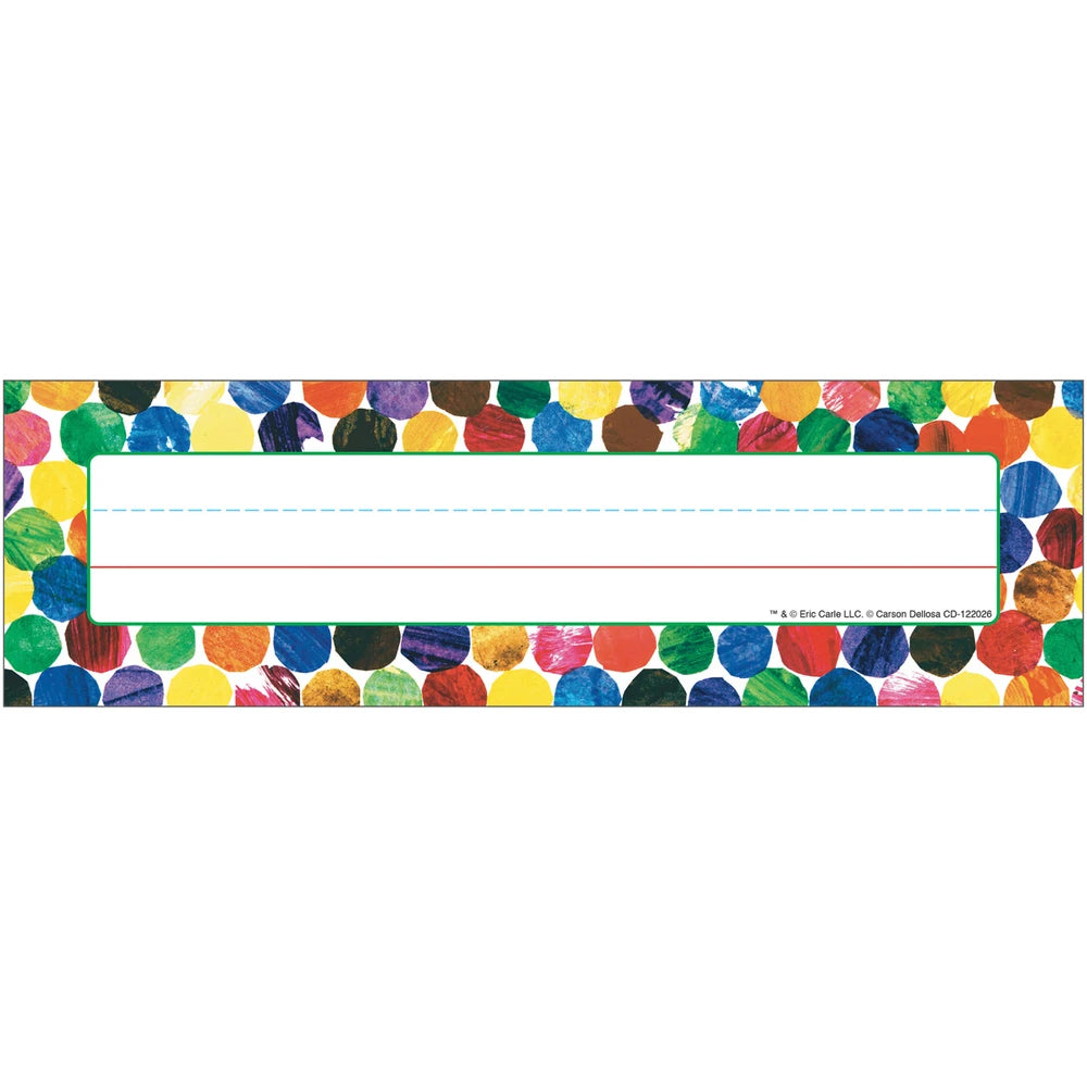 EC Dot Desk Nameplate